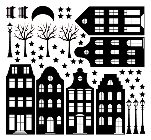 Afbeelding van Herbruikbare raamstickers